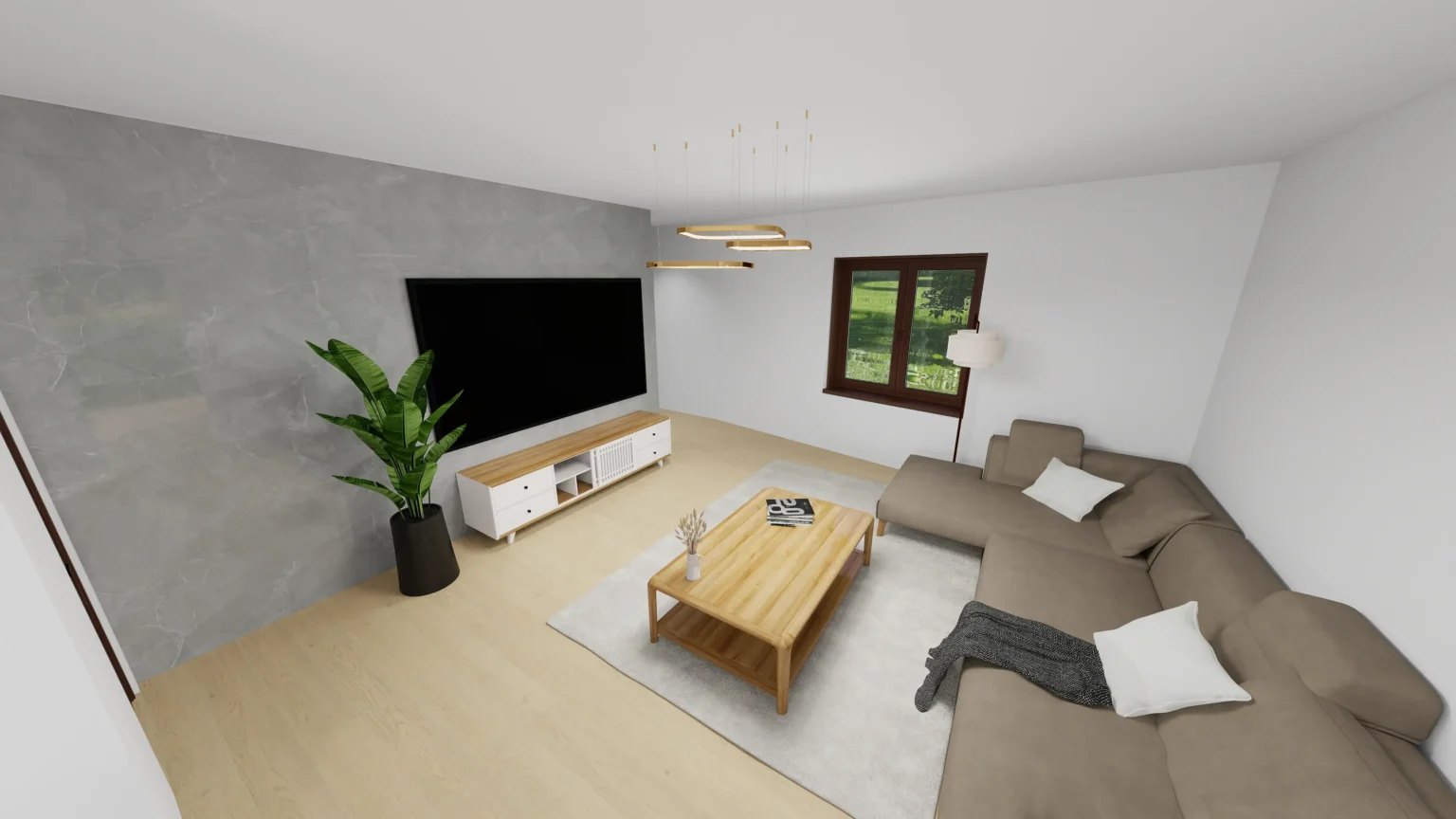 Byty 6 a 9_03 Obývací pokoj + KK C_S
